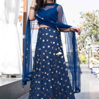 Blue Lehenga