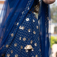 Blue Lehenga