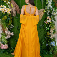 Daffodil Yellow Lehenga