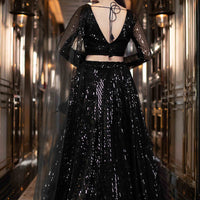 Black Lehenga Choli Set