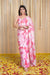 Pink Embroidered Ready to Wear Saree